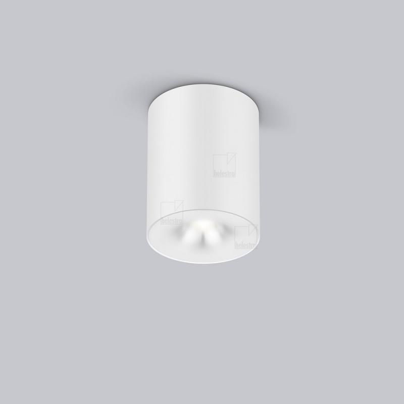 Helestra Runder LED Deckenstrahler NIO dimmbar in mattweiß