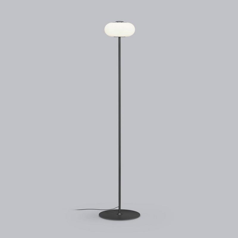 HELESTRA SAPO Stehleuchte LED mattschwarz mit Dimmer