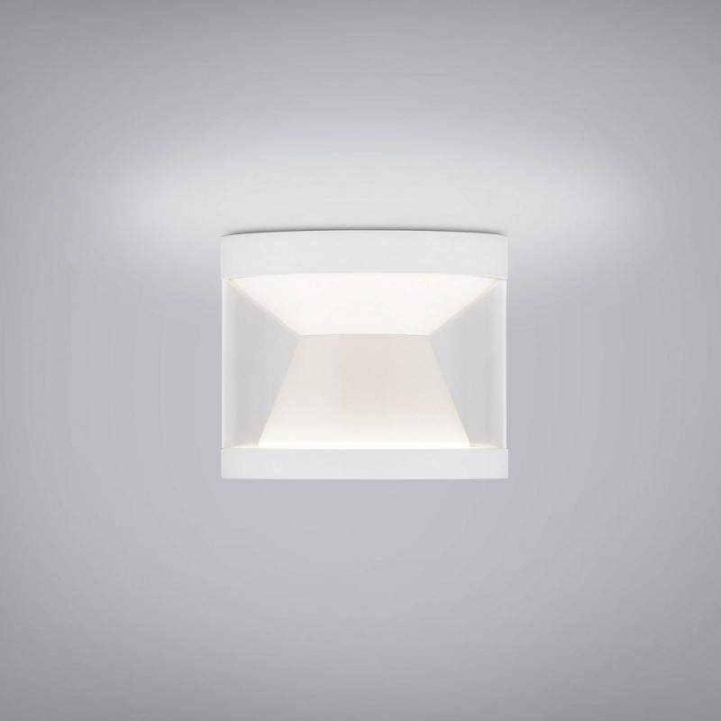 PORO Deckenleuchte LED Ø100 mm 10W 860lm 2700K CRI90 mattweiß dimmbar IP20 – Helestra 25/2715.07