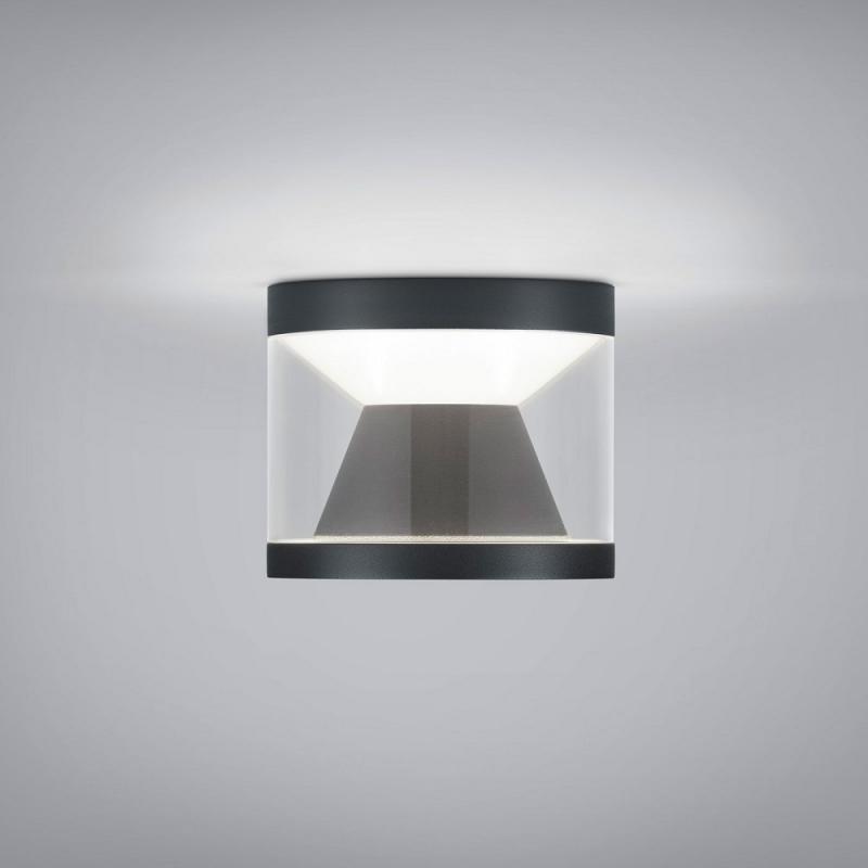 Helestra  Ø100 mm 10W 860lm 2700K CRI90 mattschwarz dimmbar IP20
