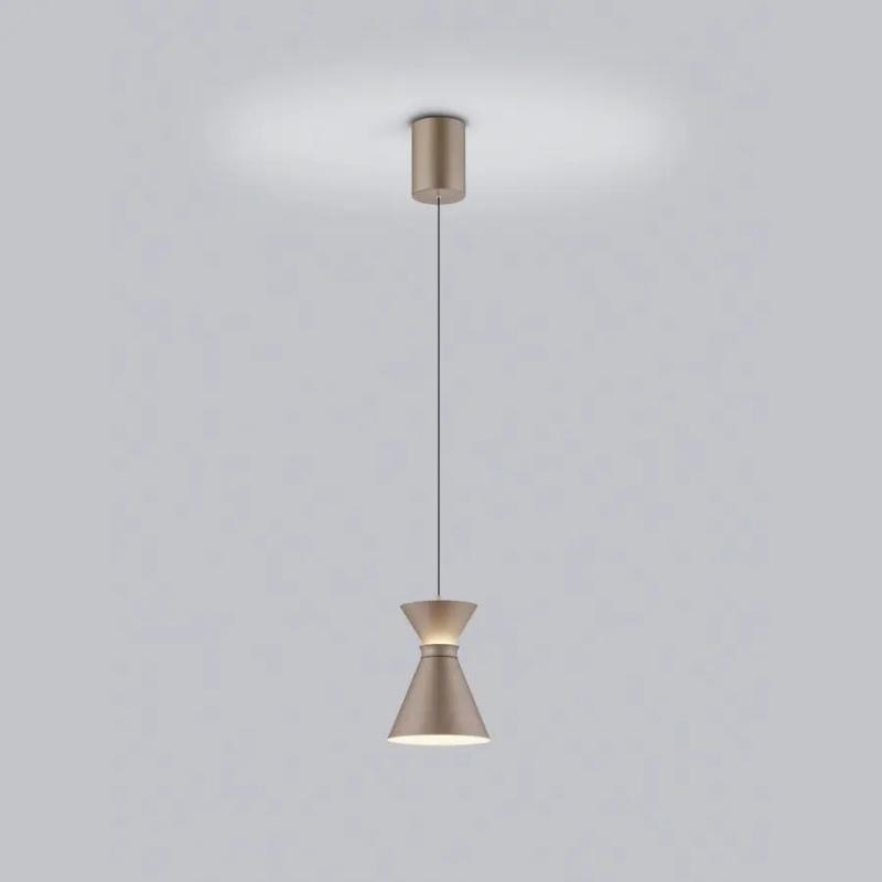 Helestra LUK LED Pendelleuchte in coffee dimmbar