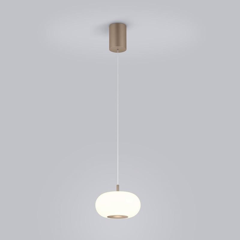 HELESTRA SAPO LED Pendelleuchte 12 W 1090 lm 2700 K Warmweiß dimmbar höhenverstellbar Coffee
