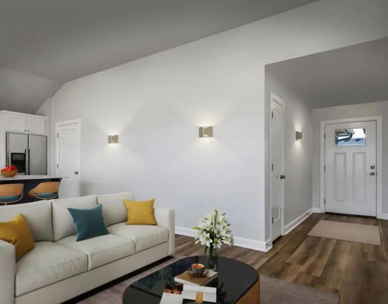 Helestra LED Wandleuchte VID in schwarz - coffeeIP65