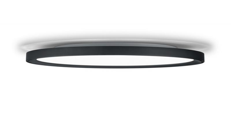 HELESTRA DAWA LED Deckenleuchte 50 W 4080 lm 2700–4000 K Warmweiß/Neutralweiß dimmbar Schwarz matt