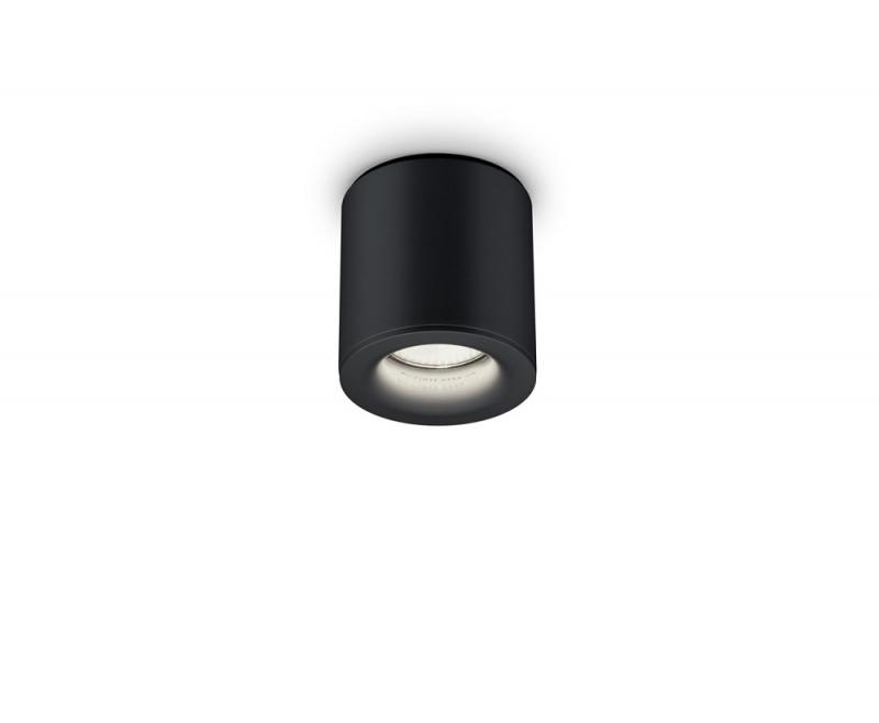 HELESTRA LOT GU10 Deckenstrahler 6 W IP65 dimmbar Schwarz matt