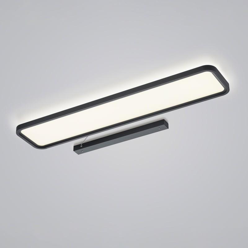 HELESTRA VESP LED Deckenleuchte 50 W 2870 lm 3000 K Warmweiß dimmbar Schwarz matt