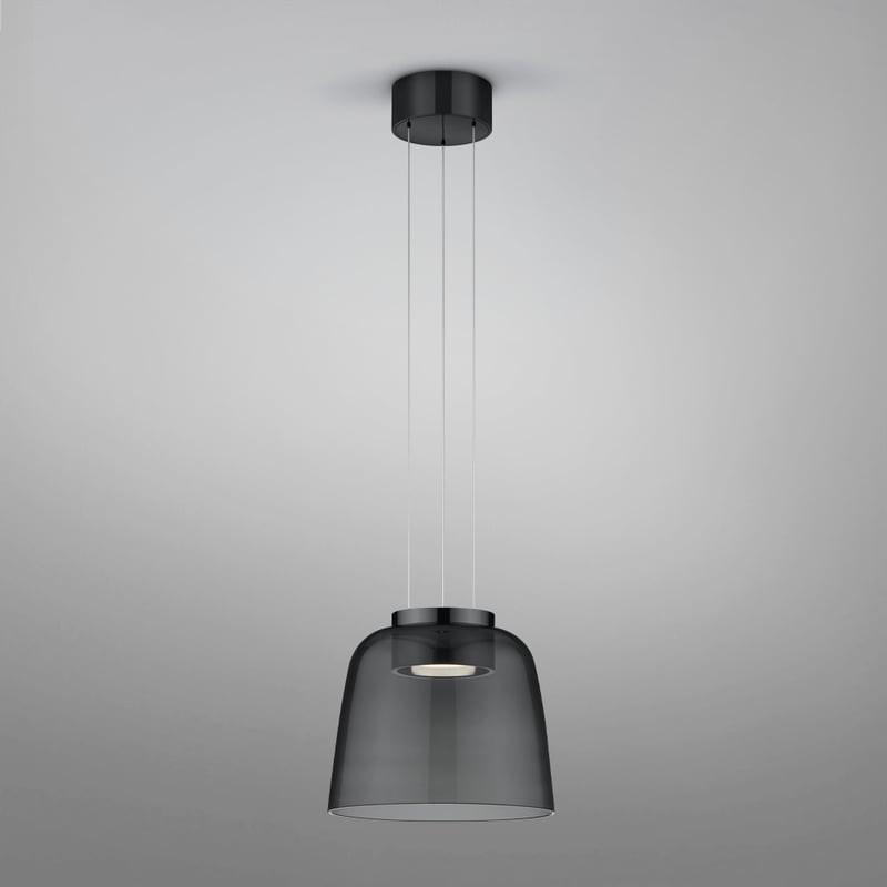 HELESTRA ODA LED Pendelleuchte 25 W 1810 lm 2700 K Warmweiß dimmbar Schwarzchrom