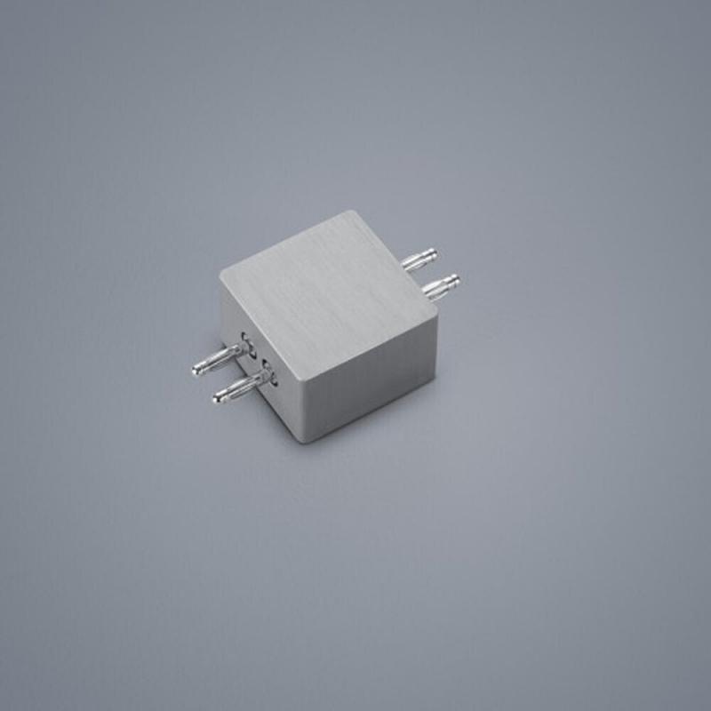 Helestra Vigo Lichtschienen Linienverbinder in mattnickel