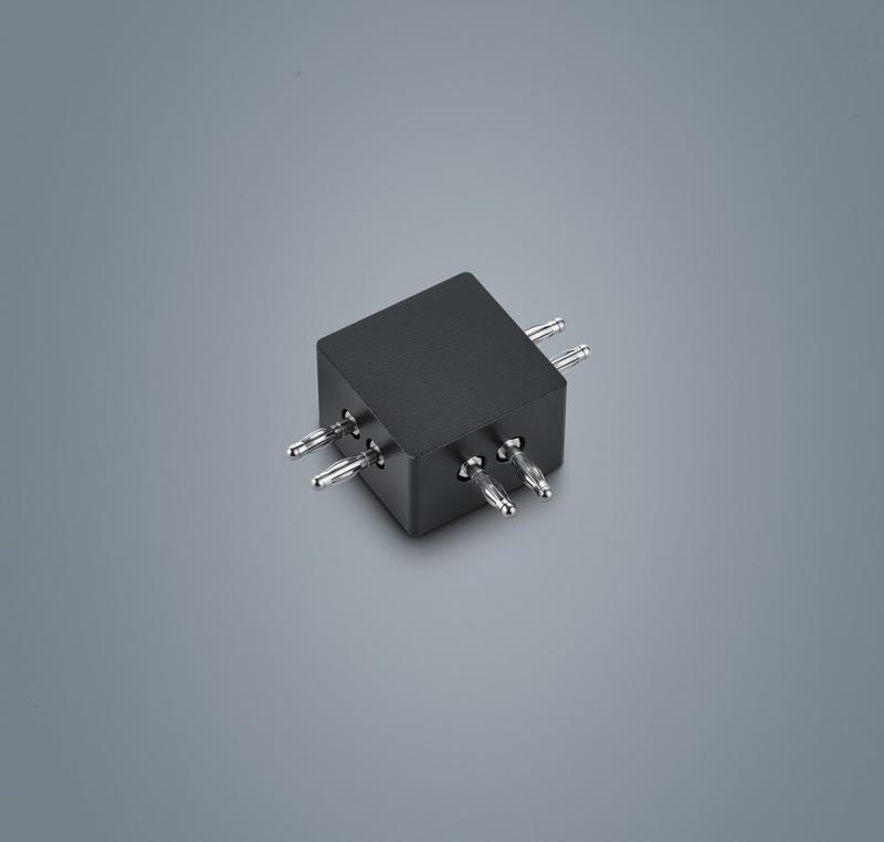 Helestra Vigo Lichtschienen T-Verbinder in mattschwarz