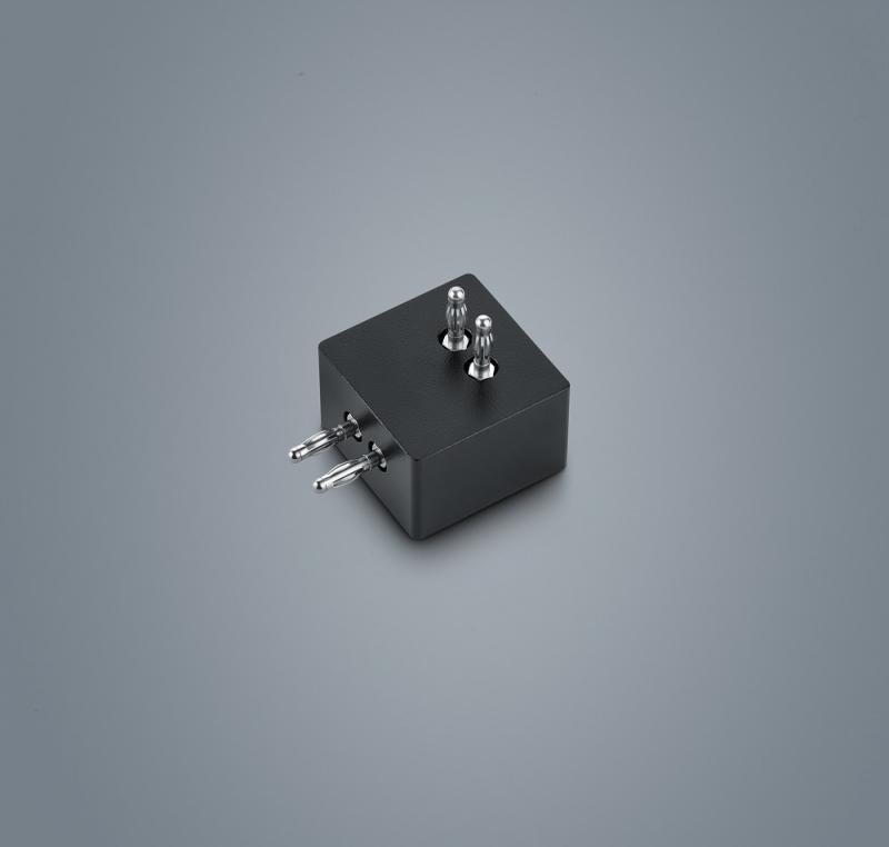 Helestra 90° Verbinder Decke-Wand Wand/Wand mattschwarz