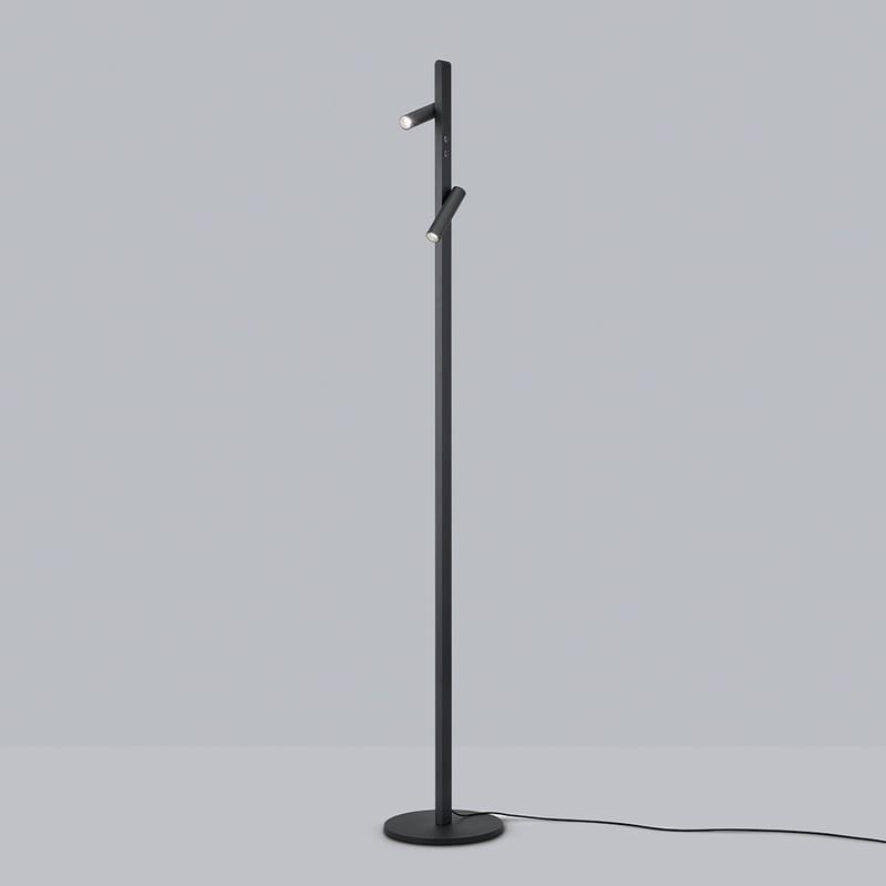 HELESTRA CONI LED-Stehleuchte 18 W 1780 lm 2700 K Warmweiß Plus 230 V dimmbar 3-flammig Schwarz matt schwenkbar
