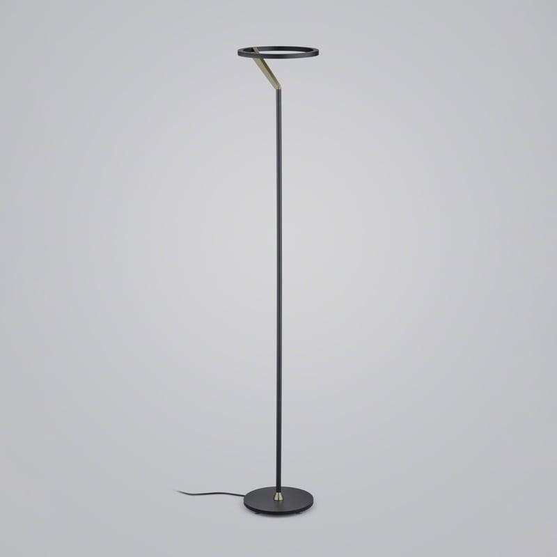 HELESTRA ELARA LED-Stehleuchte 13,5 W 920 lm 2700 K Warmweiß Plus Ra 90 230 V dimmbar Schwarz/Gold