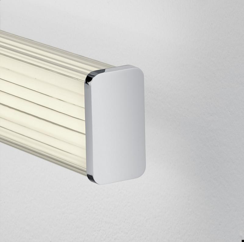 HELESTRA ALLA LED-Wandleuchte 12 W 1210 lm 3000/4000 K Warmweiß / Neutralweiß Ra 90 230 V IP44 Chrom