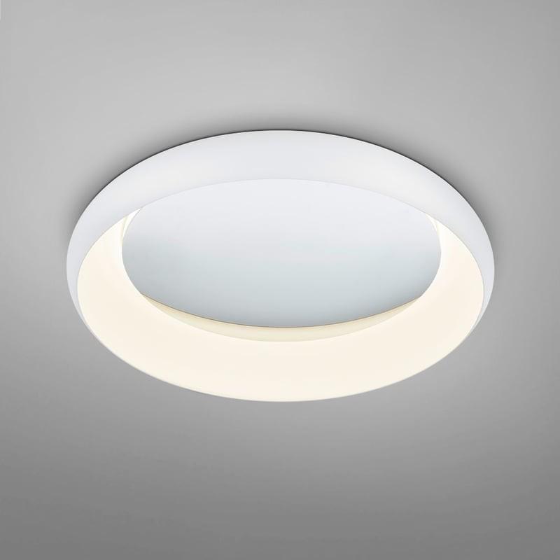 HELESTRA TYRA LED-Wand-/Deckenleuchte 32 W 3440 lm 2700 K Warmweiß Ra 90 230 V IP20 dimmbar Weiß Spiegel 54 cm