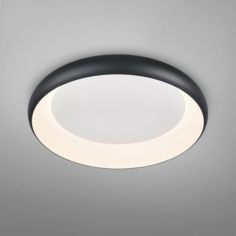 HELESTRA TYRA LED-Wand-/Deckenleuchte 32 W 3440 lm 2700 K Warmweiß Ra 90 230 V IP20 dimmbar Schwarz/Weiß 54 cm