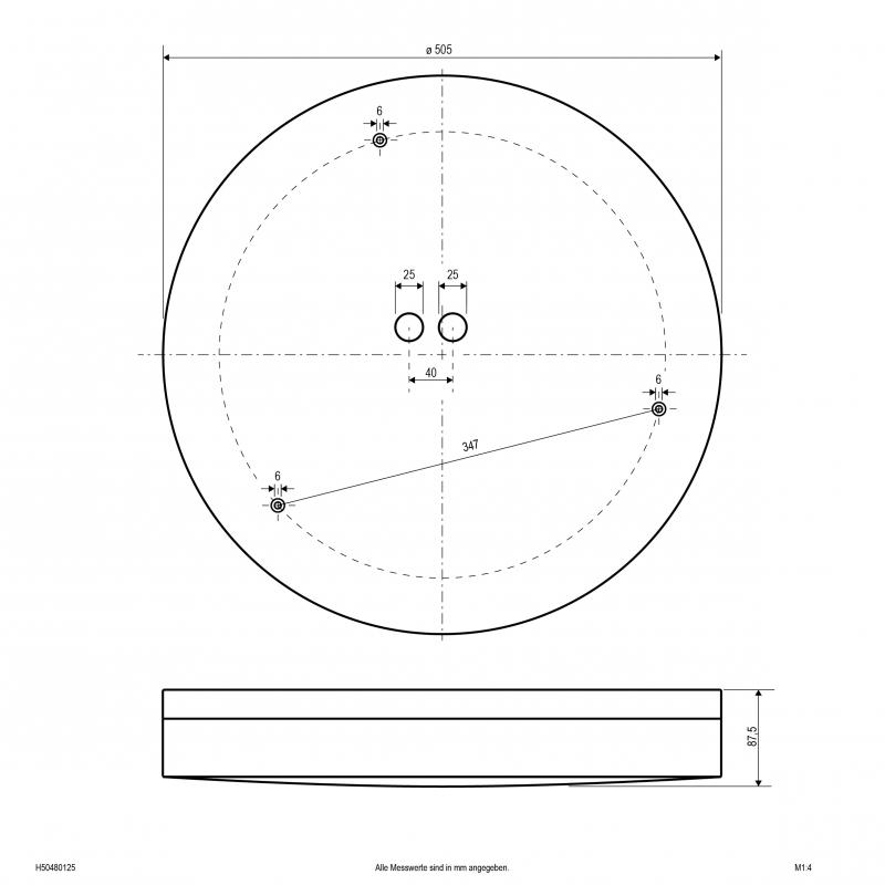 EVN LED Anbauleuchte, IP54 H50480125