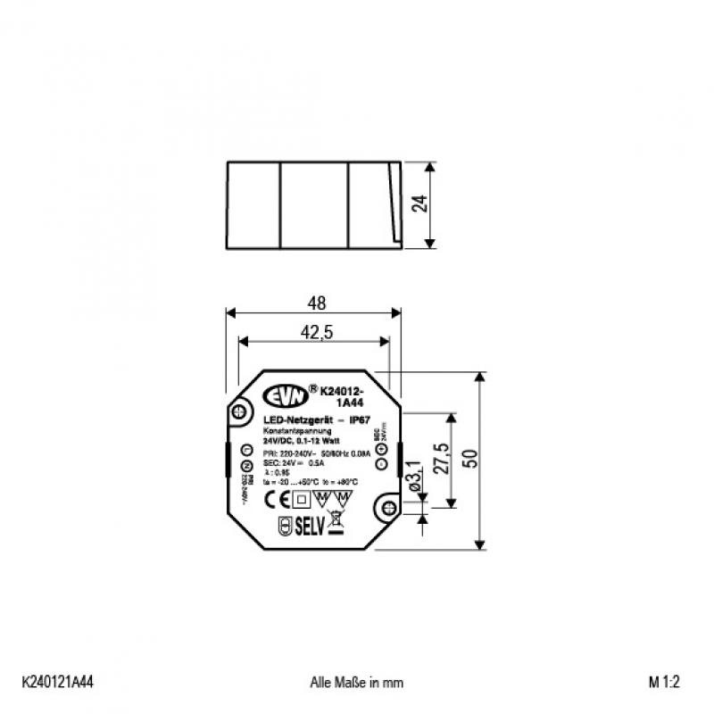 EVN 24V/DC LED-Netzgerät K240121A44
