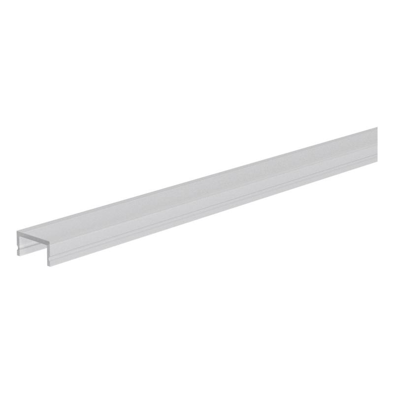 EVN Abdeckung für Aluminium-Profil, satiniert KAF300