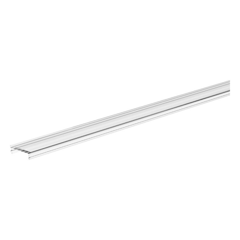 EVN Abdeckung für Aluminium-Profil, klar KAKF300