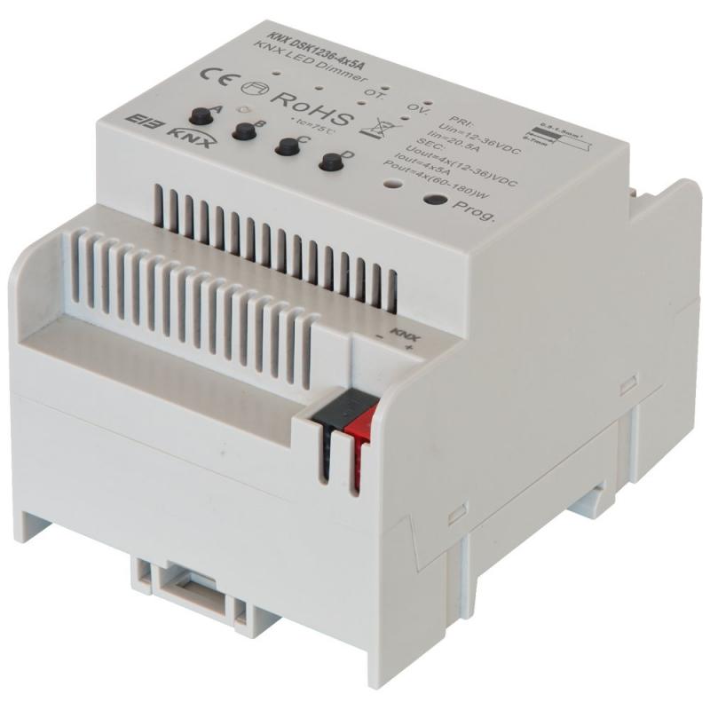 EVN DIN-Schienen-KNX-Dimm-Aktro für 12-48V/DC KNXDSK12364X5A