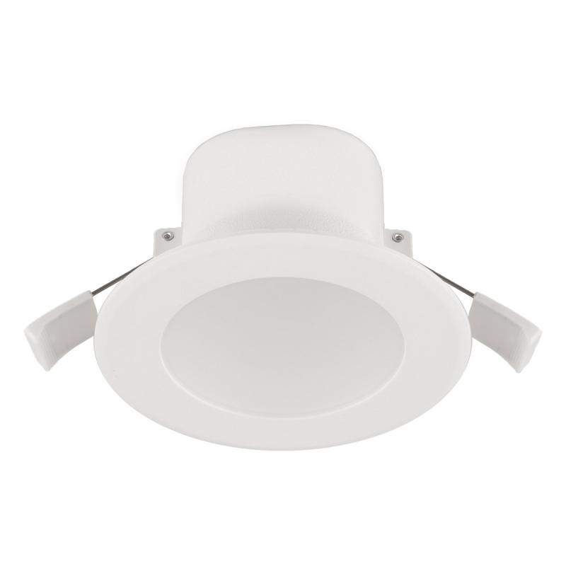 EVN L0680125 LED Einbaupanel 7W 623lm 3000K/4000K/6000K IP44 rund weiß Ø95mm Einbaudurchmesser 68mm