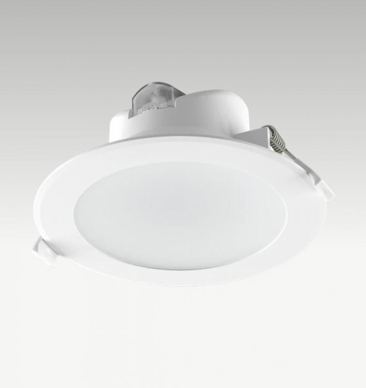 EVN L1200140 LED Deckeneinbauleuchte 14W 4000K Weiß Einbaudurchmesser 112 mm