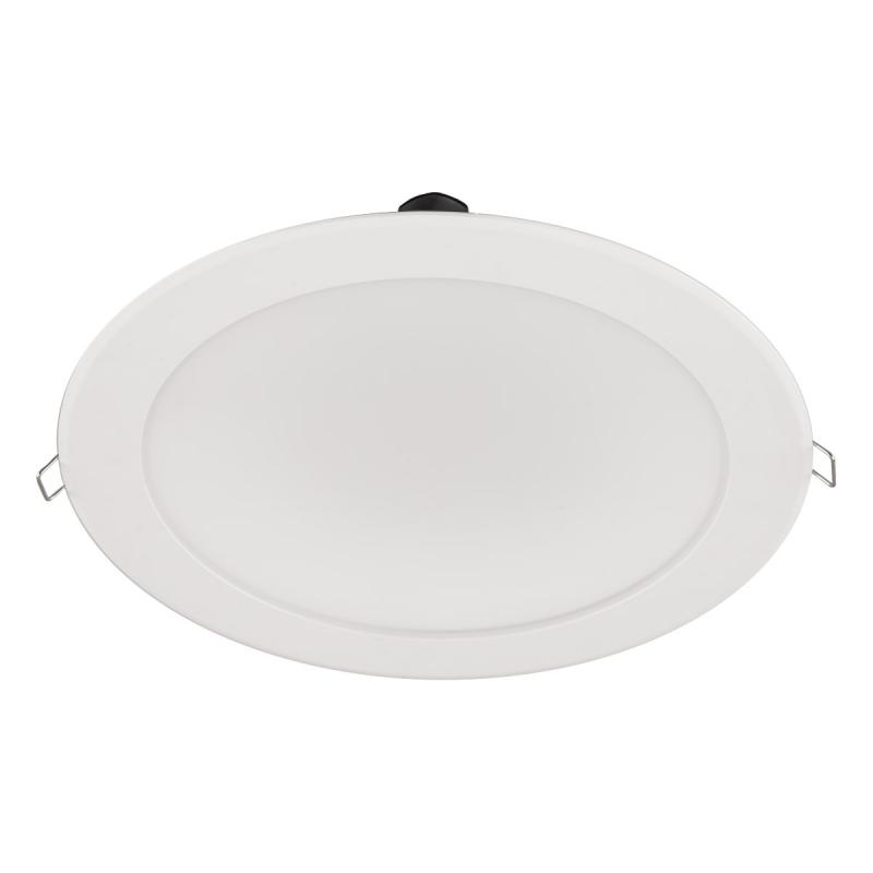 EVN L2100125 LED Einbaupanel 25W 2673lm 3000K/4000K/6000K IP44 rund weiß Ø244mm Einbaudurchmesser 195mm