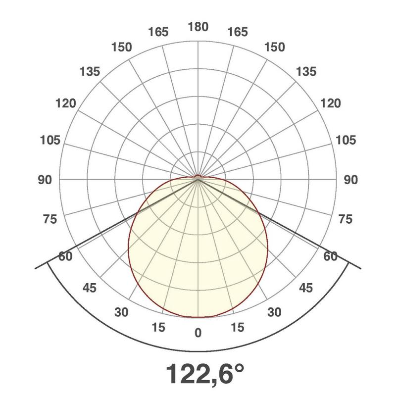 EVN LED Deckenleuchte auch geeignet für das Badezimmer & den Außenbereich rund weiß IP44 18W 4000K universalweißes Licht