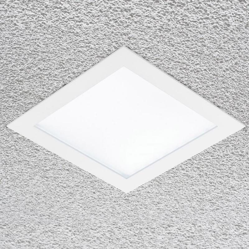 EVN Flaches LED Einbaupanel weiß 21W 4000K neutralweißes Licht hell mit 1700lm IP20