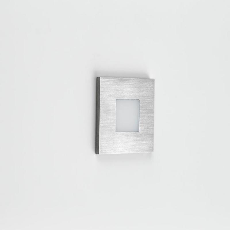 EVN Edelstahl LED Wandeinbauleuchte IP44 1.8W 3000K 55lm