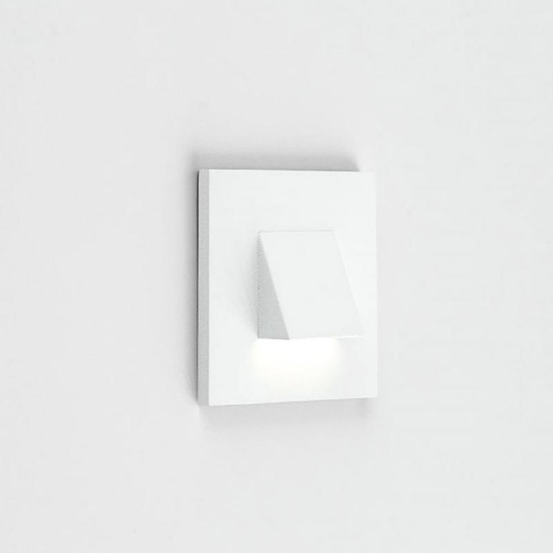 EVN LED Wandeinbauleuchte weiß IP44 1.8W 3000K EinbauØ55 warmweißes Licht