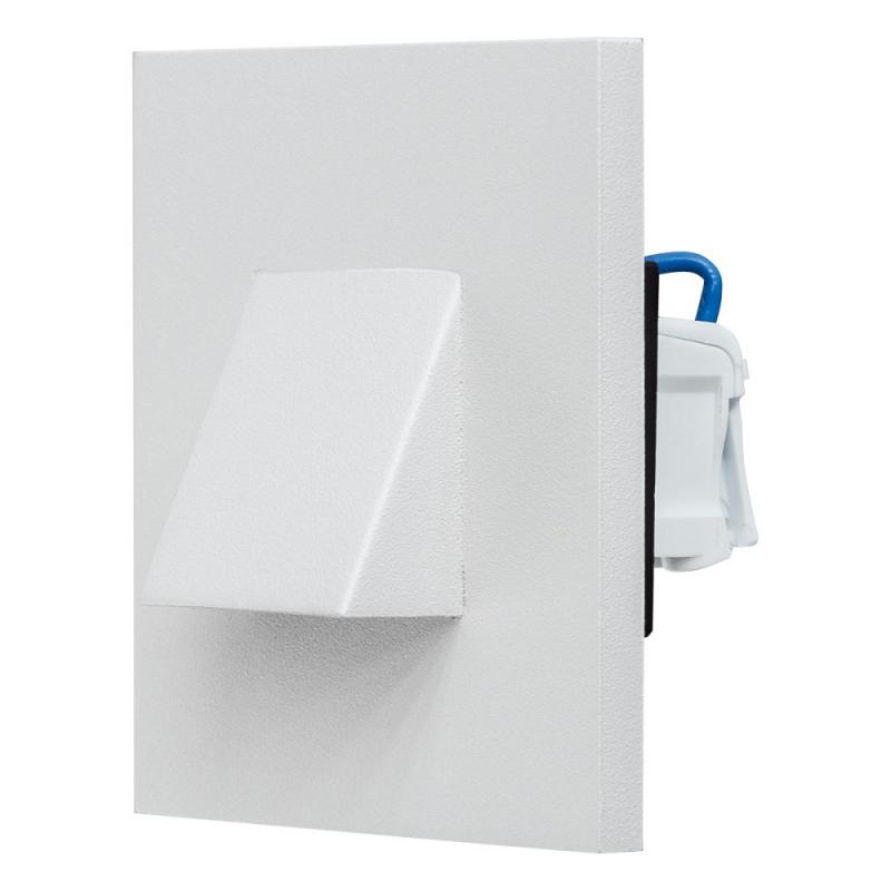 EVN LED Wandeinbauleuchte weiß IP44 1.8W 3000K EinbauØ55 warmweißes Licht