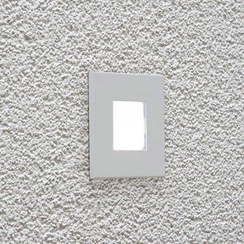 EVN LED Wandeinbauleuchte weiß IP44 12V/DC 0.6W 6000K mit kaltweißem Licht feuchtraumgeeignet EinbauØ55