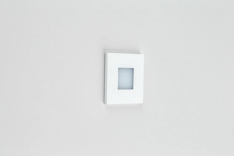 EVN LED Wandeinbauleuchte weiß IP44 12V/DC 0.6W 6000K mit kaltweißem Licht feuchtraumgeeignet EinbauØ55