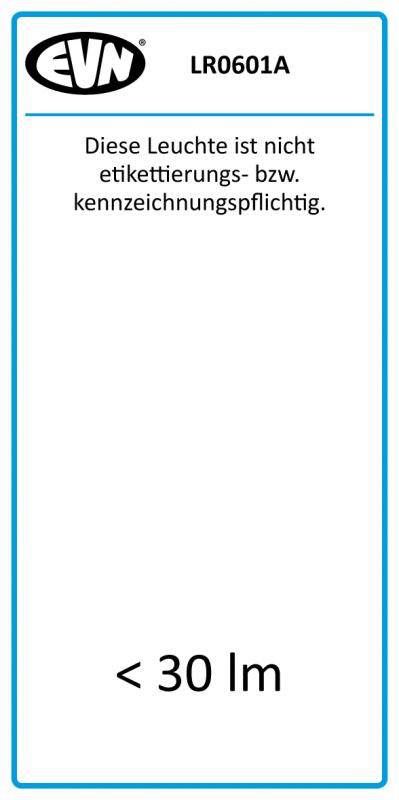 EVN LED Wandeinbau EDS IP44 12V/DC 0.6W 6000K 26lm EinbauØ55