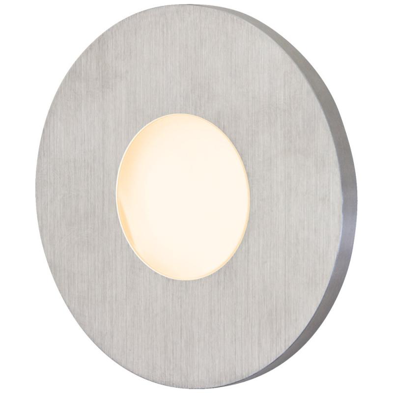 EVN LR0602 LED Wandeinbauleuchte 0,6W 12V DC Edelstahl IP44 dimmbar Einbaudurchmesser 55 mm