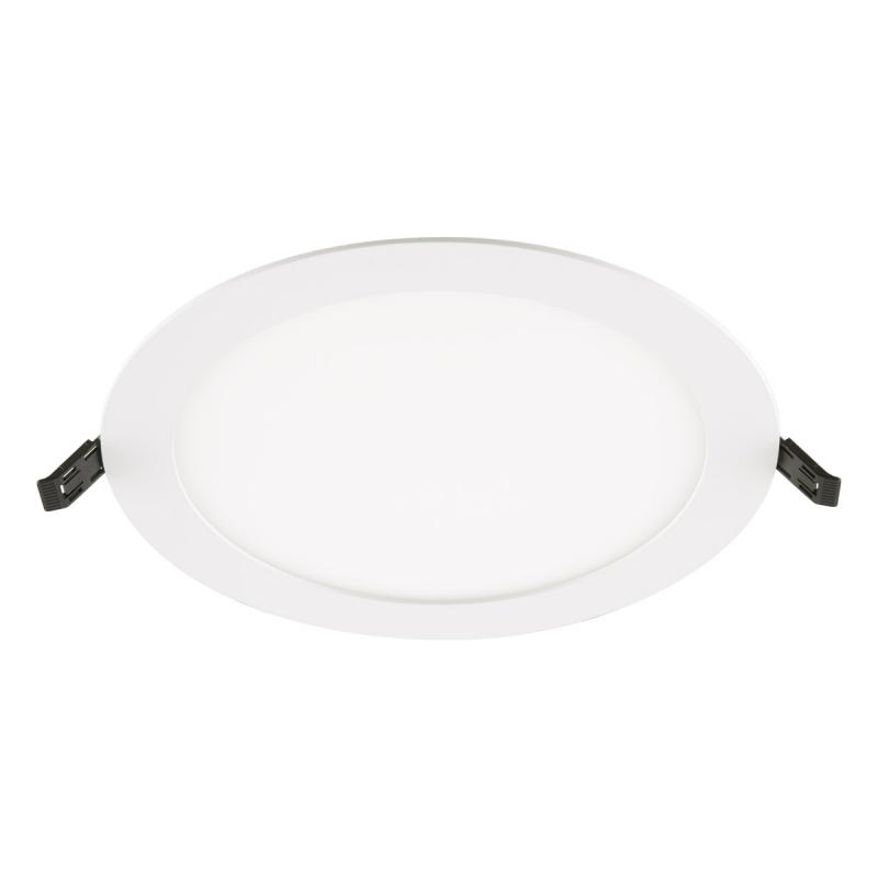 EVN LTR250125 LED Einbaupanel rund 20W CCT 3000K/4000K weiß Ø250mm Einbaudurchmesser 225mm
