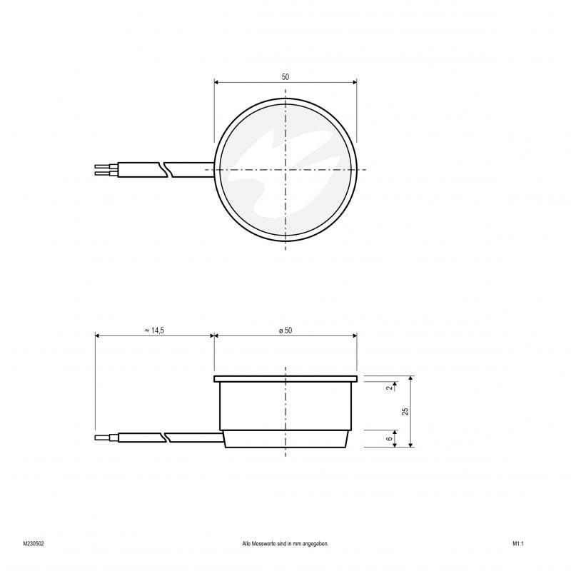 EVN LED-Einsatz 230V, 3000K, 4,9W M230502