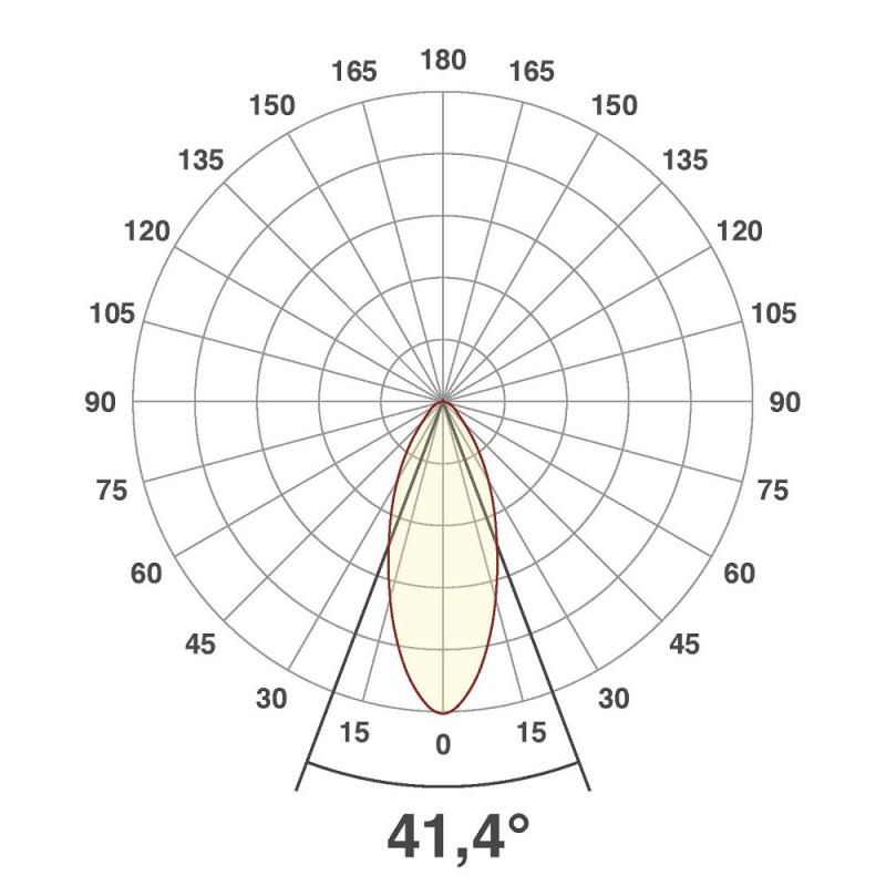 EVN LED Decken-Einbaustrahler mit warmweißem Licht rund schwenkbar weiß IP20 9W 3000K EinbauØ75