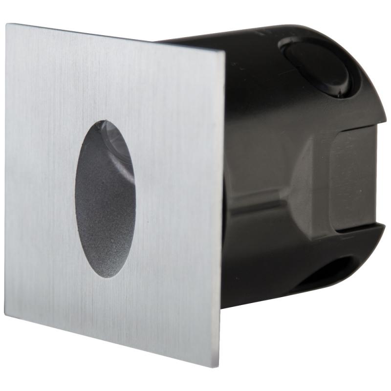 EVN LED Wandeinbau Alu IP65 700mA 2.5W 3000K 95lm EinbauØ68