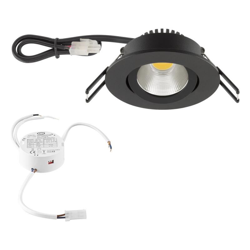EVN LED Deckenleuchte, schwenkbar mit DALI-Netzgerät PC20D60902