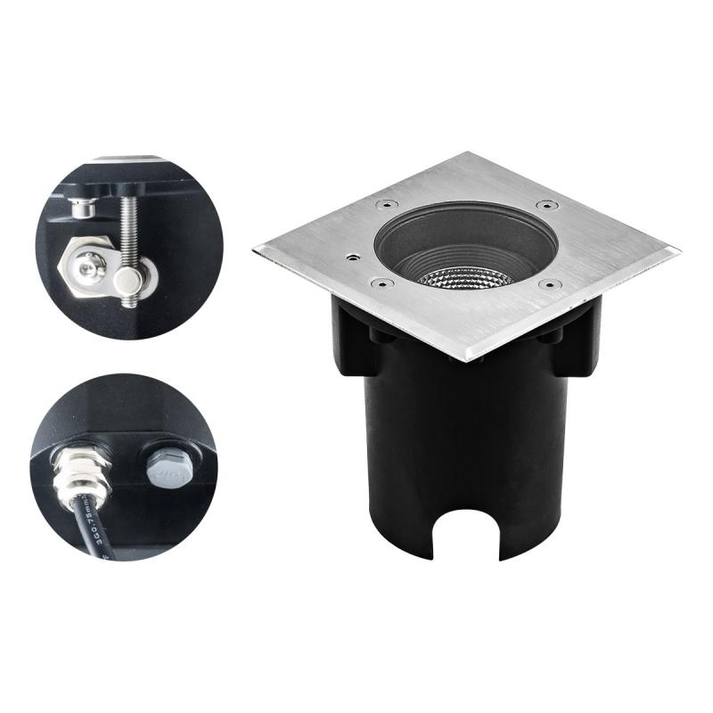 EVN LED Bodeneinbauleuchte, IP67 mit Justierschraube PC67107402