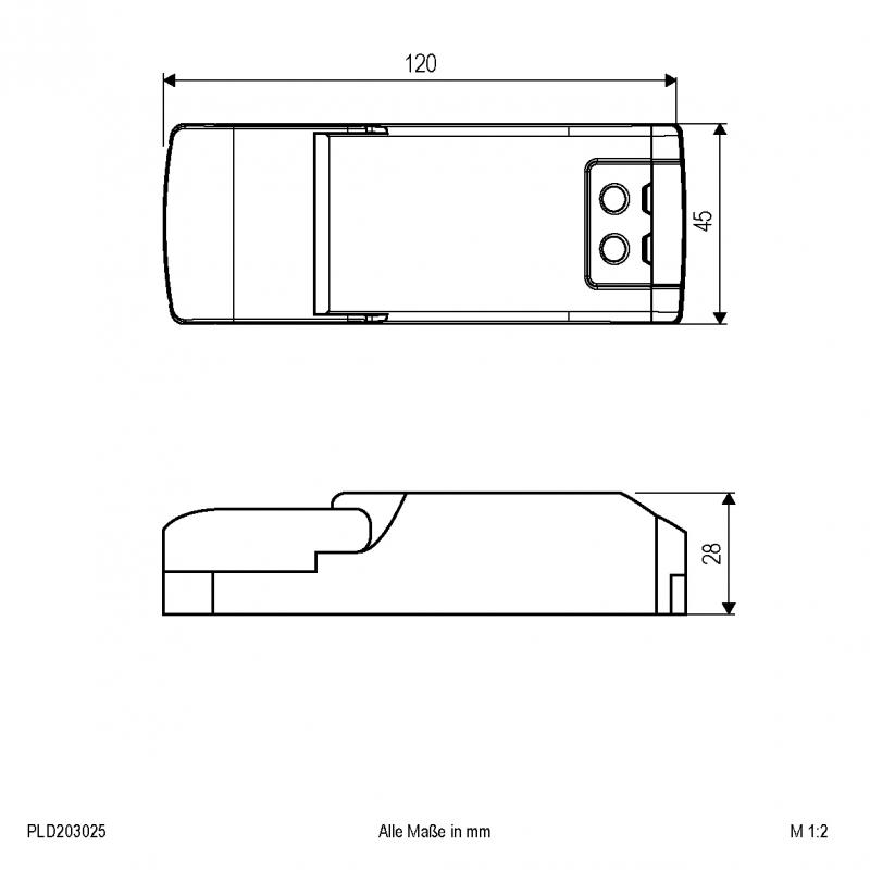EVN 300mA LED-Netzgerät PLD203025