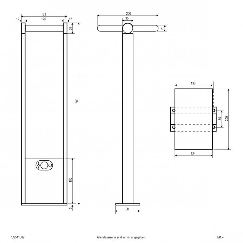 EVN LED Solar Wegeleuchte, IP54 PLS541502