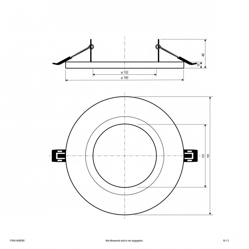 EVN Reduzierring für PERFORMA100 PS541409EBR