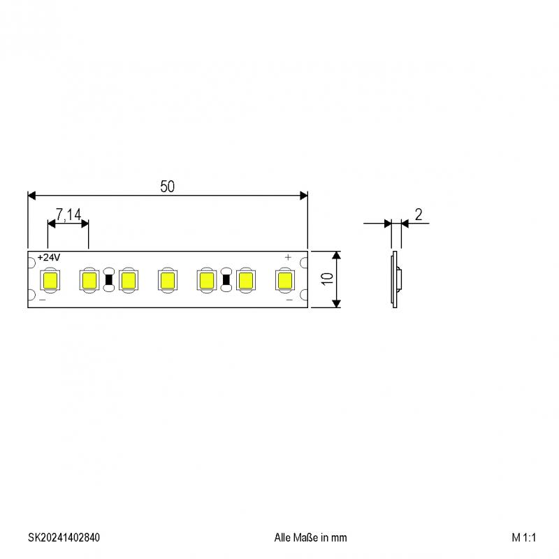 EVN Niedervolt LED-Strip, IP20, konfektionierbar SK20241402840