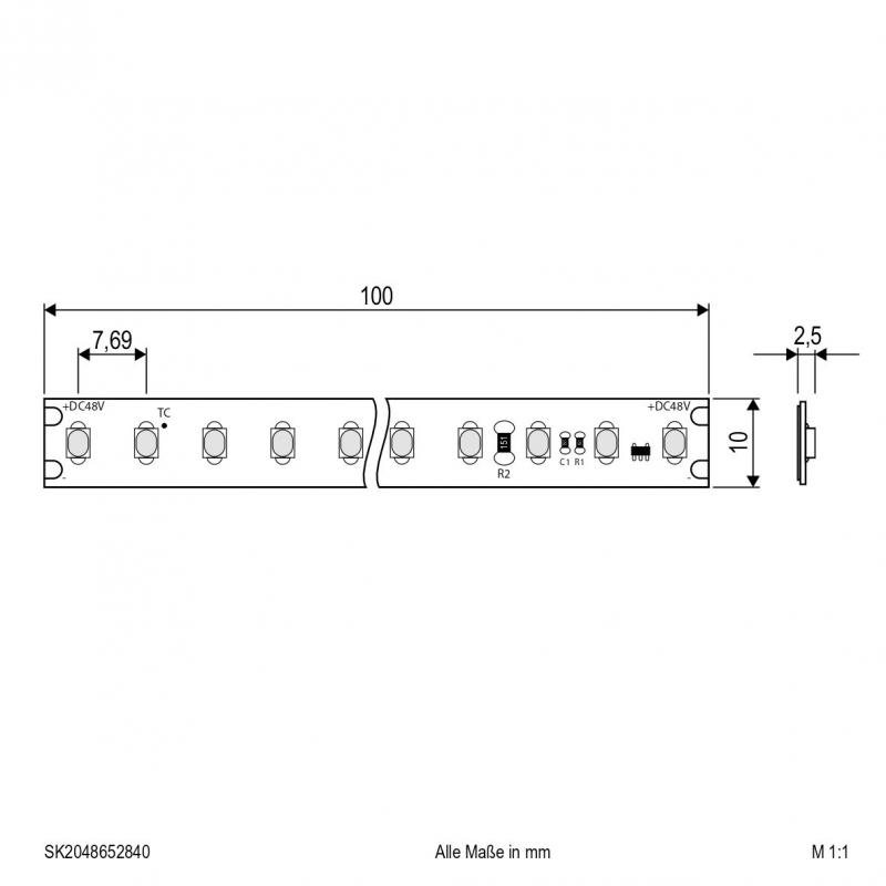 EVN Niedervolt LED-Strip, IP20, konfektionierbar SK2048652840