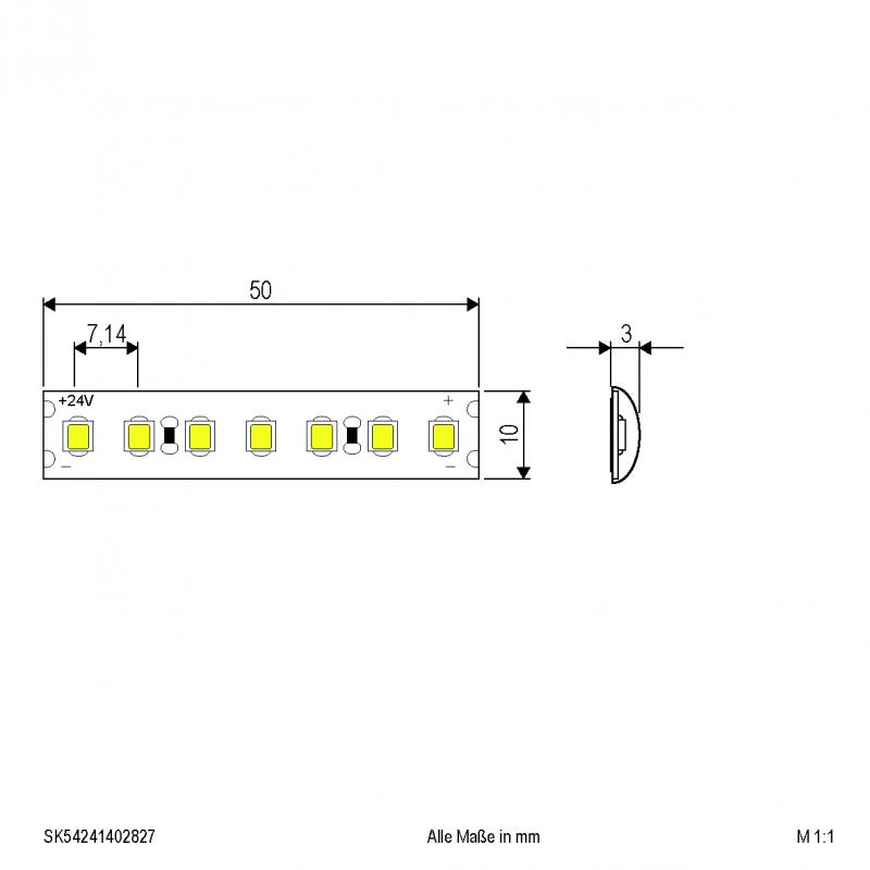 EVN Niedervolt LED-Strip, IP54, konfektionierbar SK54241402827