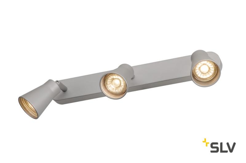AVO 3-flammiger Triple Wand- und Deckenstrahler silber SLV 1000894
