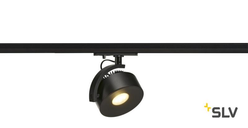 SLV 1002854 1~ KALU13W  TRACK  LED 1 Ph. System Leuchte schwarz 3000K inklusive 1 Ph.-Adapter